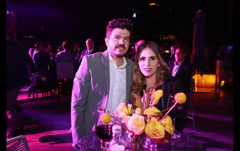 Salvador Cantarero, Alejandra Urrea. GENTE BIEN JALISCO/ANTONIO MARTÍNEZ