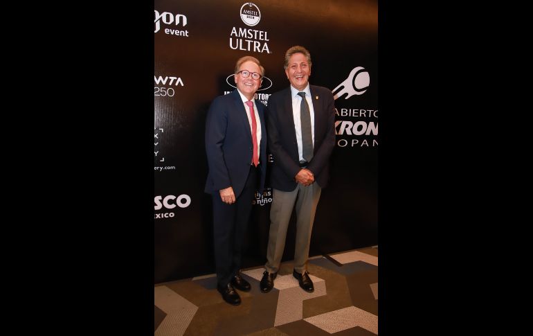 Gustavo Santoscoy y Juan José Frangie. GENTE BIEN JALISCO/ANTONIO MARTÍNEZ