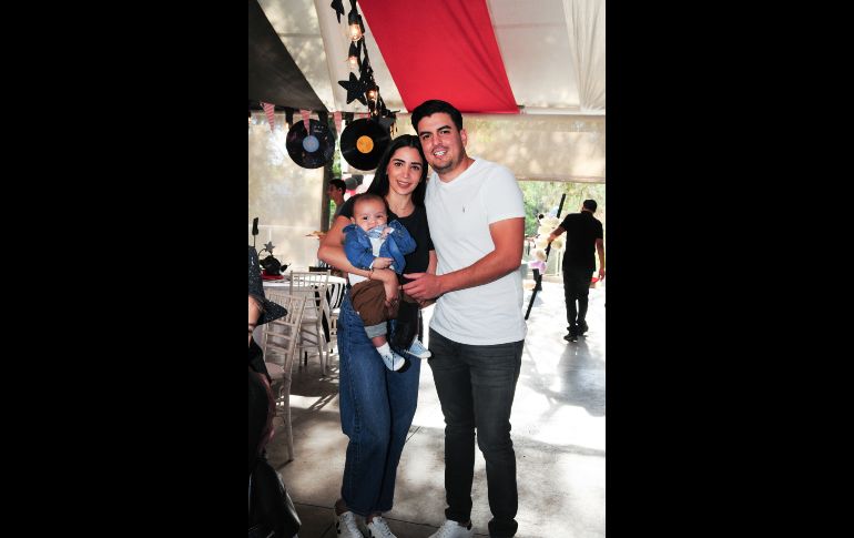 Fer Herrera, Omar Castillo y Matías Castillo. GENTE BIEN JALISCO/MARIFER RACHED