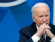 Joe Biden anunció que en las próximas horas, él mismo estará monitoreando la situación en Ucrania en compañía de su equipo de seguridad. AP/A. Brandon