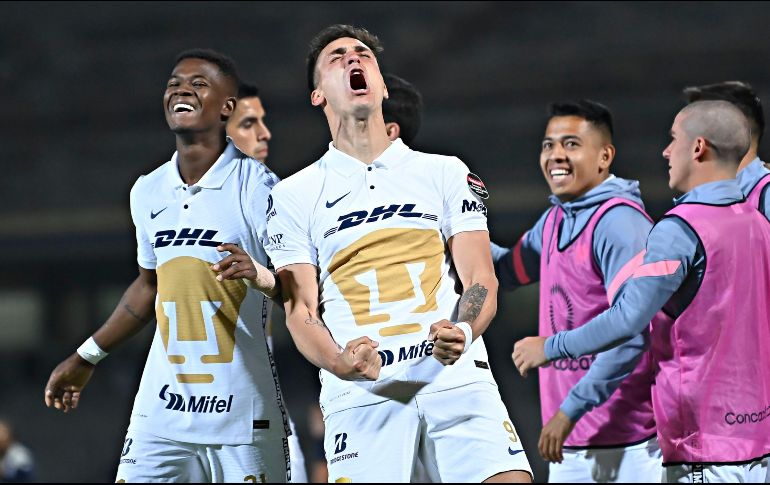 Juan Dinenno hizo dos de las anotaciones universitarias. IMAGO7/E. Espinosa