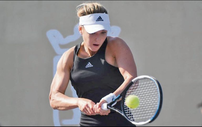 Anna Kalinskaya. La tenista rusa podría enfrentar en Cuartos de Final a Hailey Baptiste o a Camila Osorio. Abierto Akron de Zapopan