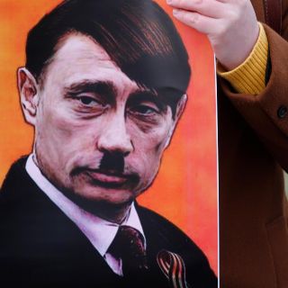 Rusia vs Ucrania: Gobierno ucraniano coloca a Putin como alumno de Hitler en Twitter