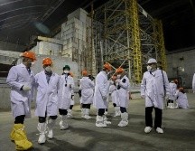La zona de exclusión de la planta Nuclear de Chernobyl se encuentra ubicada a solo 17 kilómetros de la frontera con Bielorrusia, un país aliado de Putin. EFE / ARCHIVO