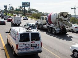 Los empresarios manifestaron sus reservas a una eventual extensión para restringir la circulación del transporte de carga en la ZMG y plantearon utilizar alternativas tecnológicas. EL INFORMADOR / ARCHIVO