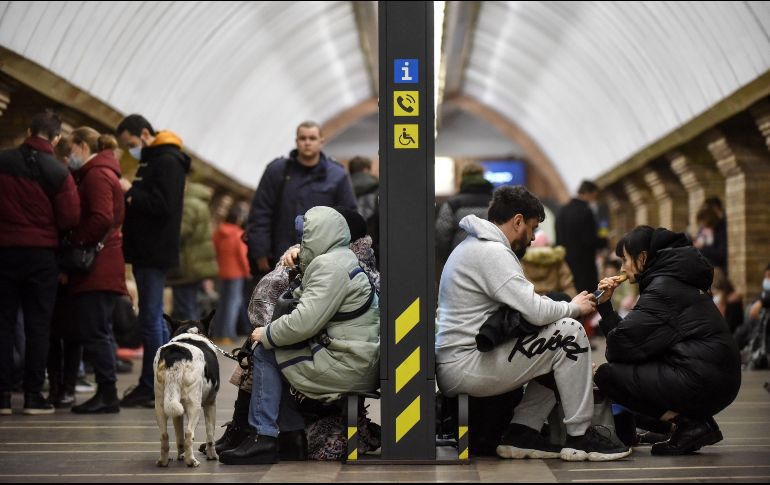 En Kiev se ha declarado la ley marcial, por lo que ya no se permite salir de la ciudad. EFE/Stringer