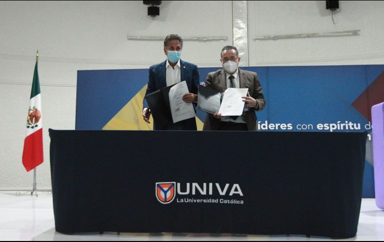 Frangie invitó a loa estudiantes a que tomen en cuenta los créditos que el municipio tiene para ellos. ESPECIAL/Gobierno de Zapopan