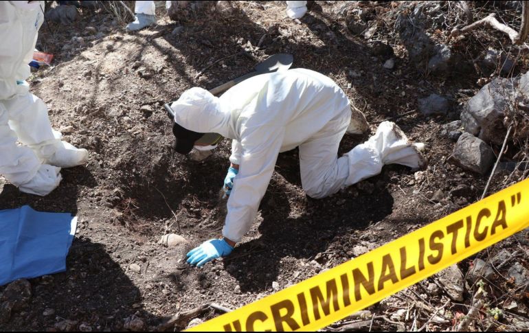 Las fosas fueron halladas en coordinación con integrantes de los colectivos de madres buscadoras. EFE / ARCHIVO