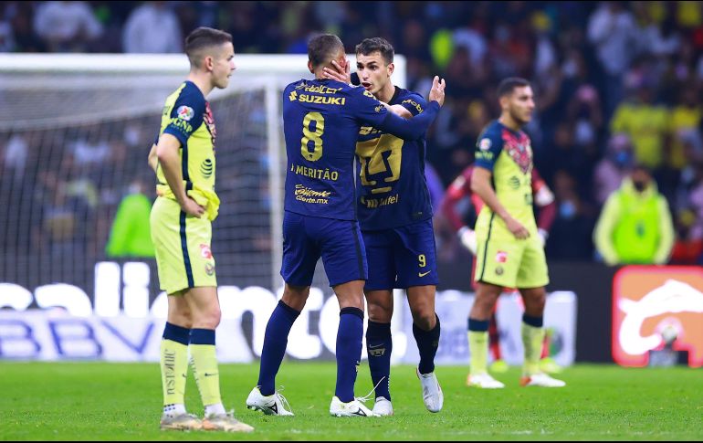 CUENTAS PENDIENTES. Pumas eliminó al América de la pasada Liguilla. IMAGO7