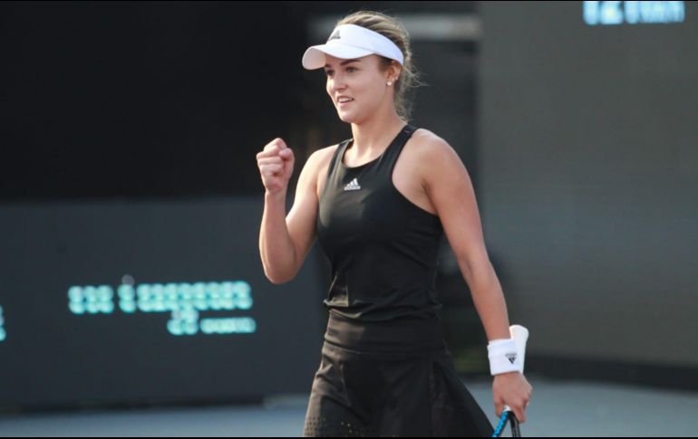 Kalinskaya se mete a las Semifinales y espera por la ganadora del duelo entre la australiana Saria Saville y la estadounidense Sloane Stephens. EL INFORMADOR/A. Camacho