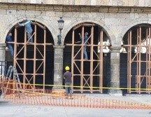 Algunos soportes permanecerán, ya que hay daños en las estructuras originales de los portales. EL INFORMADOR/E. Gómez