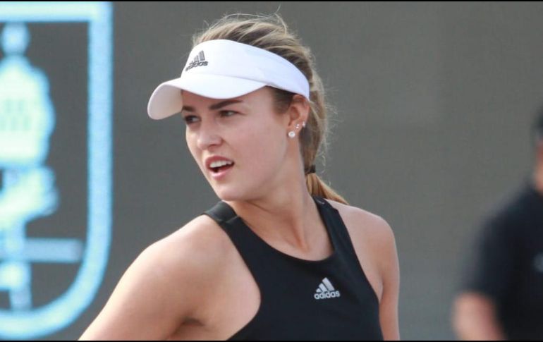 Kalinskaya ha sido una de las gratas sorpresas llegando a Semifinales y siendo la número 100 del ranking mundial. EL INFORMADOR/A. Camacho