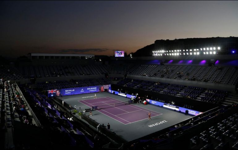La perla tapatía se ha convertido en un atractivo para las figuras del tenis femenil. EFE/F. Guasco