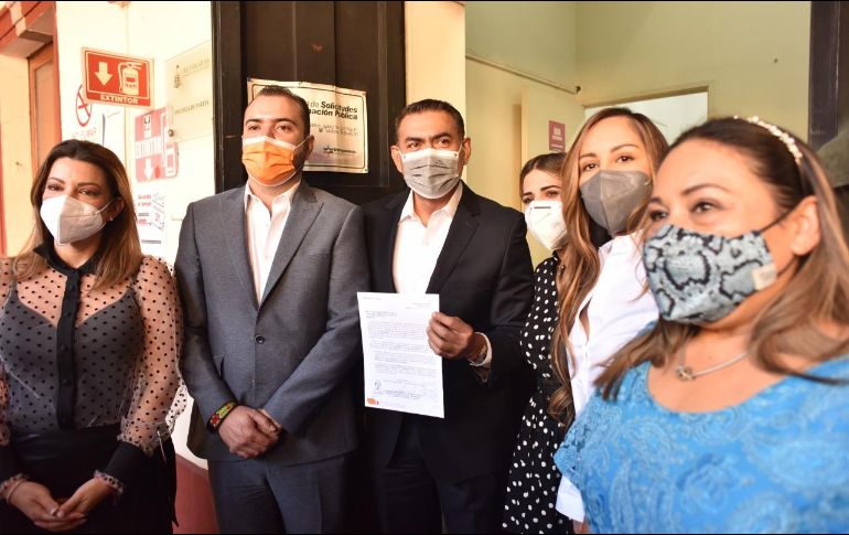 En reunión con los diputados de Movimiento Ciudadano, Salvador Zamora comenta que espera que el tema se analice y discuta convocando a todas las partes involucradas. EL INFORMADOR / R. Rivas