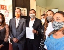 En reunión con los diputados de Movimiento Ciudadano, Salvador Zamora comenta que espera que el tema se analice y discuta convocando a todas las partes involucradas. EL INFORMADOR / R. Rivas