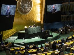 México participó este lunes en la asamblea del Consejo de Seguridad de la ONU. XINHUA/W. Ying