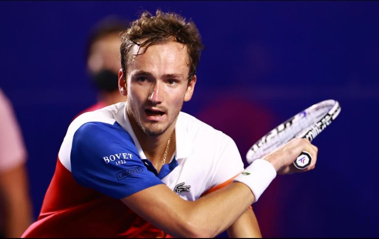 El ruso Daniil Medvedev es quien ocupa el primer lugar dentro del ranking mundial de la ATP. EFE/D. Guzmán