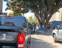 el oficial dijo que mientras excavaban para ampliar toda la estructura de cimentación es que localizaron el resto. ESPECIAL