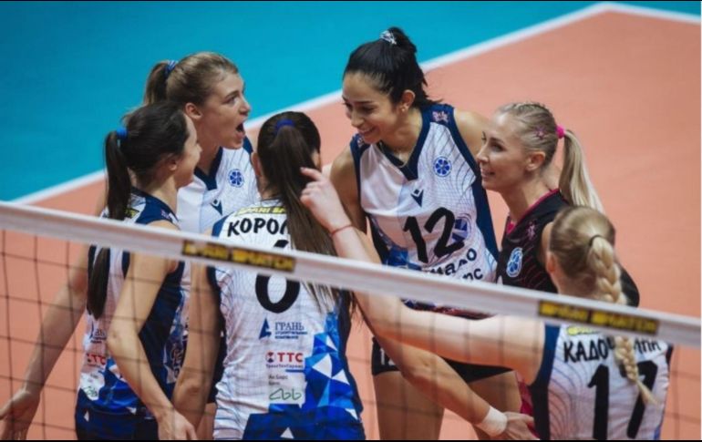 Samantha Bricio (12) milita en el Dinamo Kazan. INSTAGRAM/@samybricio