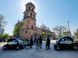 El dispositivo de la Comisaría de la Policía de Guadalajara estará conformado por 40 elementos operativos, vehículos eléctricos Twizy, Segway, los cuales se sumarán a la vigilancia del centro. CORTESÍA