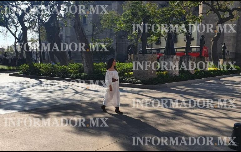 Un crimen más numeroso y cuerpos de seguridad privada impidieron a la gente acercarse o tomar video junto a Longoria. EL INFORMADOR / R. Solis