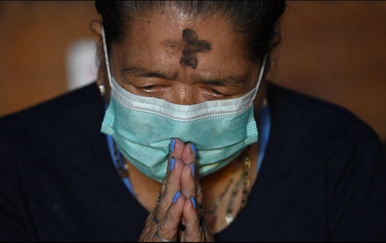 El Miércoles de Ceniza es el inicio de la temporada de Cuaresma, que este año comienza hoy 2 de marzo y termina el Domingo de Ramos, el próximo domingo 10 de abril. AFP / M. Recinos