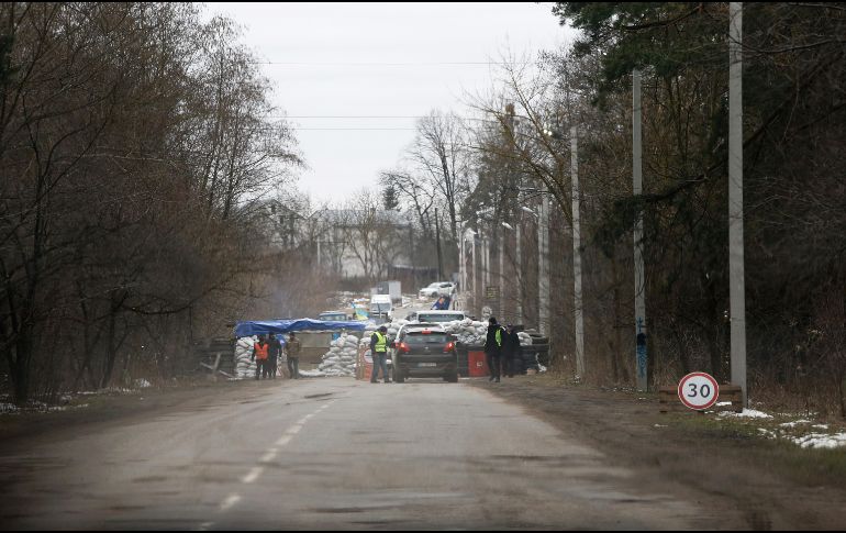 Detallan que Maryna Fenina fue alcanzada por las bombas cuando salió a comprar víveres para su familia. EFE/M. Lorenzo