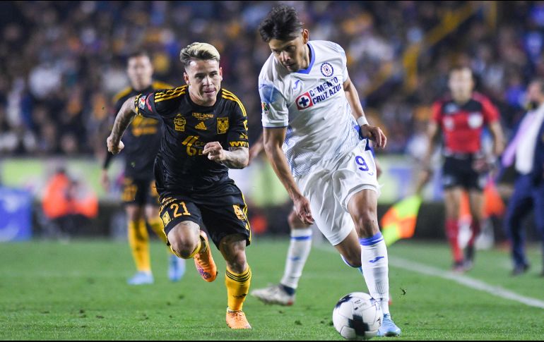 Con este empate Tigres llega a 17 puntos, mientras que Cruz Azul suma 14 puntos, ambos equipos en zona de clasificación. IMAGO7