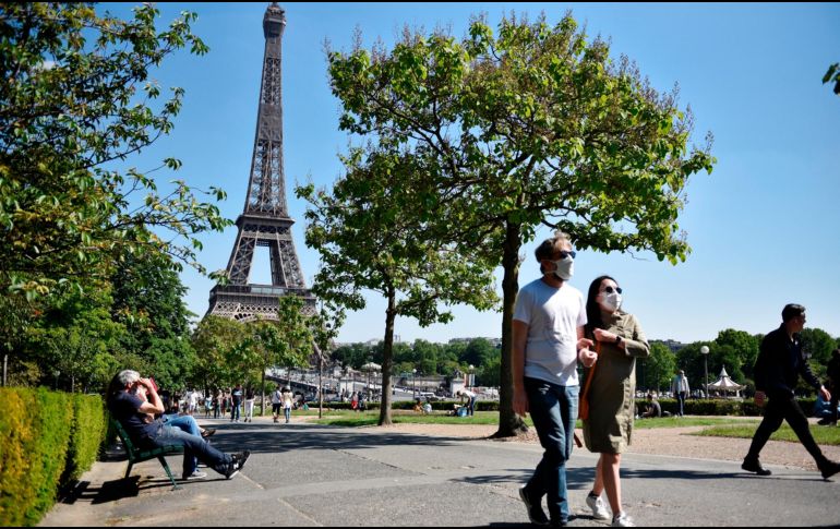 La ola de contagios del COVID-19 en el invierno francés lleva varias semanas a la baja. EFE / ARCHIVO