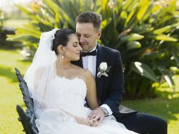 Luze Issa Rubio y Jeff Schwingenschloegl. GENTE BIEN JALISCO/CLAUDIO JIMENO