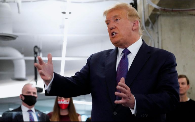 Según Trump, el asalto al Capitolio el 6 de enero de 2021 se produjo 