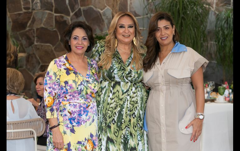 Hilda Ramirez, Lety Ramírez y Lorena Martínez. GENTE BIEN JALISCO/JORGE SOLTERO