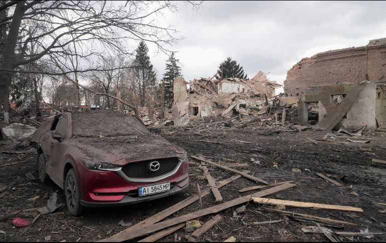 Según Estados Unidos, Moscú está teniendo más éxito en su invasión por la parte sur de Ucrania. AP / E. Lukatsky