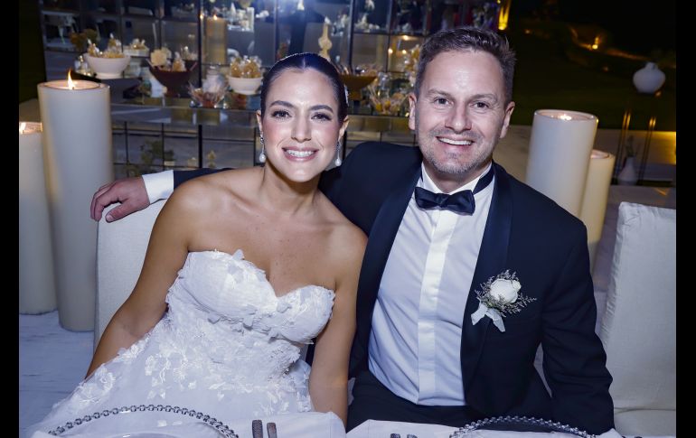 Luze Issa Rubio y Jeff Schwingenschloegl. GENTE BIEN JALISCO/CLAUDIO JIMENO