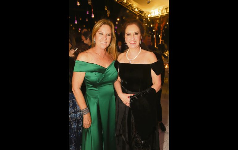 Güera Hernández y Gloria Zamora. GENTE BIEN JALISCO/CLAUDIO JIMENO