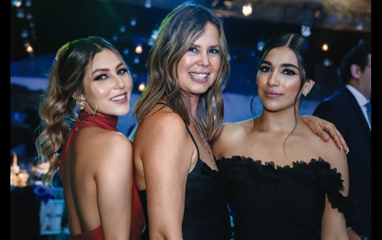 Caro Vázquez, Cynthia Guereña y Estefanía Reyes. GENTE BIEN JALISCO/CLAUDIO JIMENO