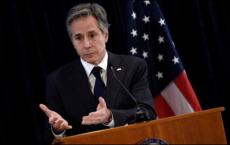 La única forma de implementar dicha zona de exclusión aérea, apuntó Blinken, sería 