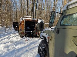 El ejército ruso ocupa desde el viernes la central nuclear de Zaporiyia, la más grande de Europa, donde disparos de artillería provocaron un incendio. AFP / S. Bobok