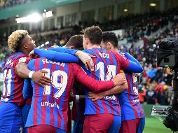 Tras extender a 11 su racha invicta en el campeonato doméstico, el Barça quedó tercero en la tabla. AFP/J. Jordan