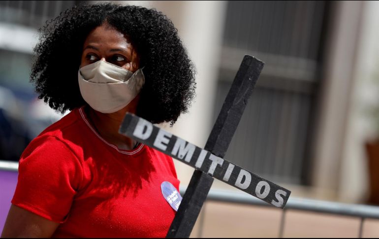 La investigación también revela que al menos 100 mil 398 niñas y mujeres fueron violentadas sexualmente entre marzo del 2020 y diciembre del 2021. EFE/ F. Bizerra