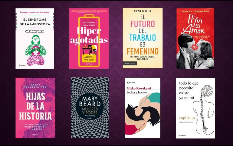 Conoce ocho libros escritos por mujeres. ESPECIAL/GRUPO PLANETA.