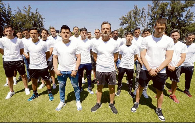 Por la paz. El plantel del Atlas está al pendiente de la situación por la que pasan sus seguidores afectados. Especial