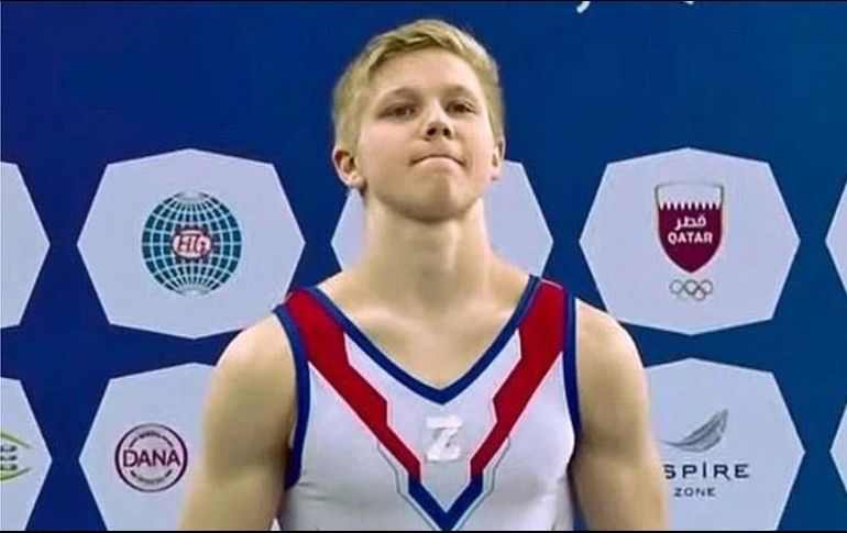 El gimnasta Ivan Kuliak generó controversia al lucir una 