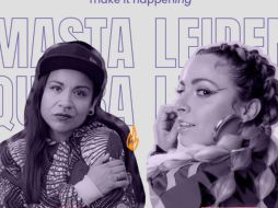 Leiden y Masta Quba estarán presentes en el Encuentro Futuro Para Todas” por el Día de la Mujer. CORTESÍA