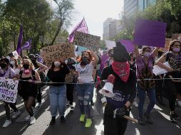 Este año las cifras fueron distintas a las de 2021, cuando hubo 81 lesionadas, de ellas 62 policías y 19 mujeres manifestantes. AFP / A. Del Rosario