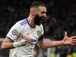 ESTELAR. Benzema acumula 27 goles y 12 asistencias en 32 partidos oficiales. AFP/G. Bouys