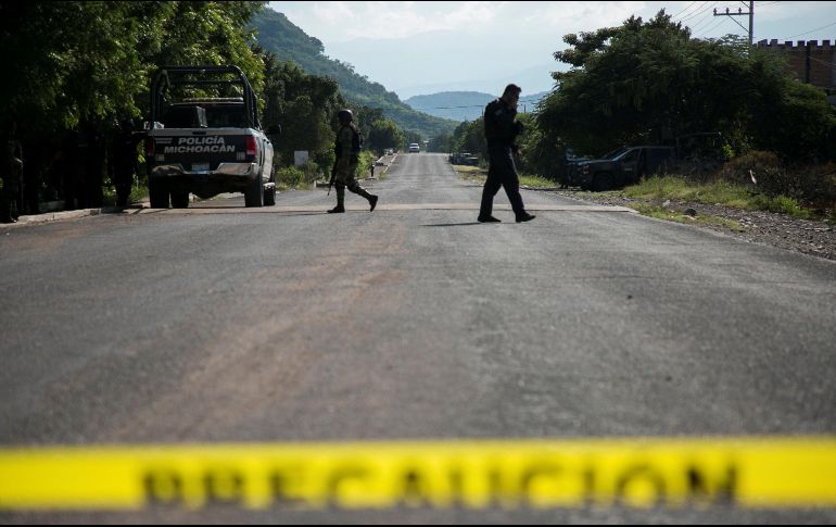 El hecho de violencia en Michoacán volvió a encender la alerta entre las autoridades y el pánico prolongado en los habitantes. EFE / ARCHIVO