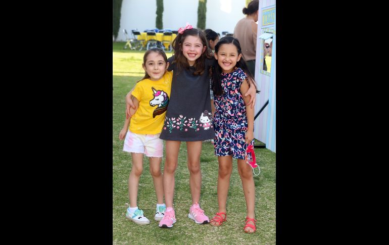Isabela Jarero, Renata Aldaco e Isabela Arriola. GENTE BIEN JALISCO/CLAUDIO JIMENO
