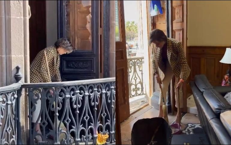 Tras sumarse a la marcha por el #8M, usuarios criticaron a Mariana Rodríguez. ESPECIAL