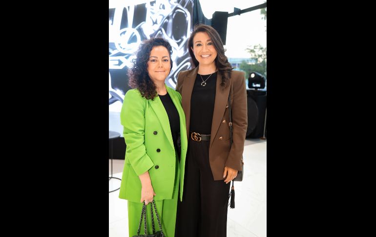 Janeth Merlo y Pau Saldaña. GENTE BIEN JALISCO/CLAUDIO JIMENO